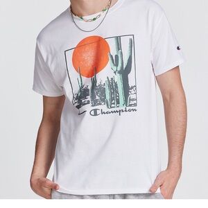 ✅✅Champion Big & Tall Cactus Graphic Tshirt